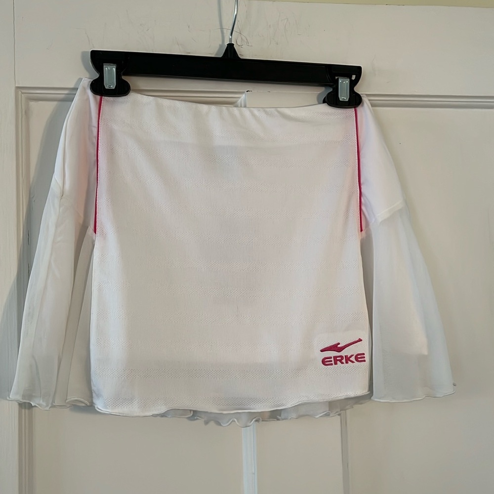 NWT White Tennis Skirt by ERKE